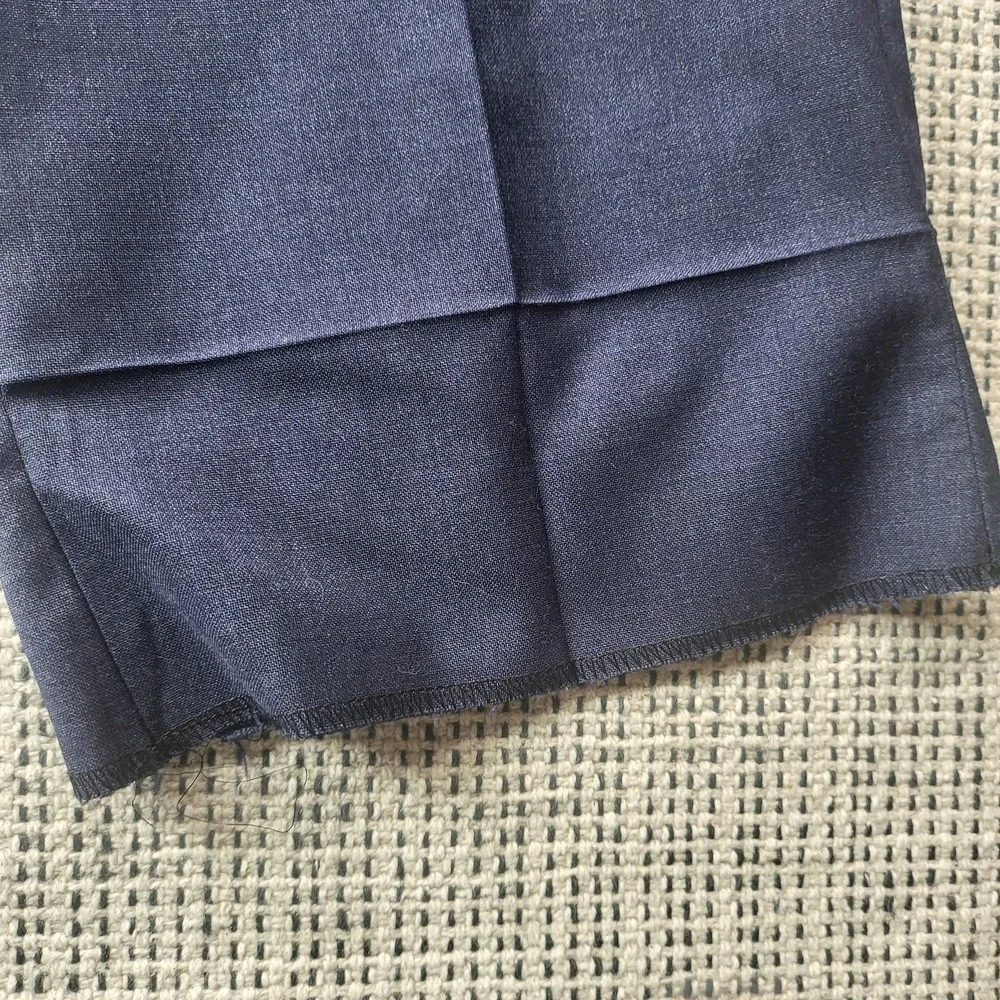 Ted Baker Suit‎ Pants Mens 36x34 Blue Wool Jerome Slim Fit Made In Canada